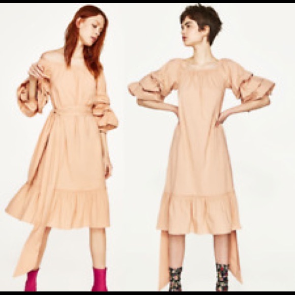 Off shoulder Zara dress - Picture 4 of 4